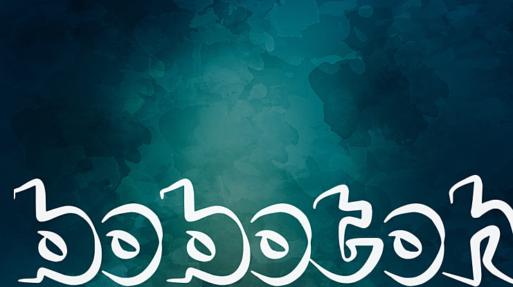 bobotoh Font