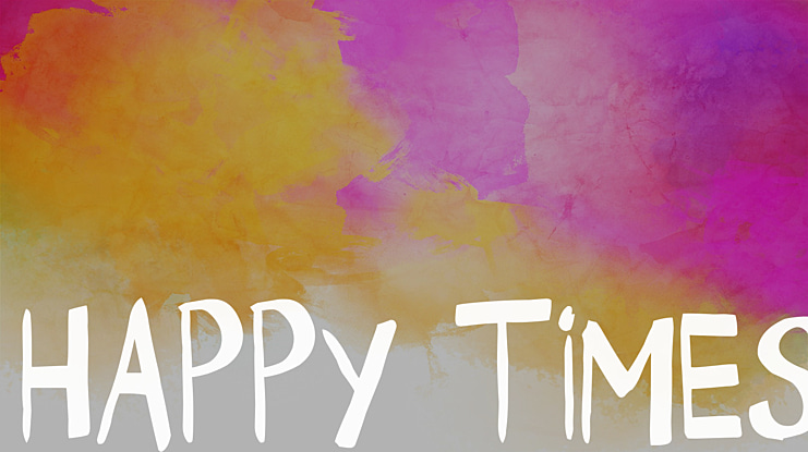 Happy Times Font