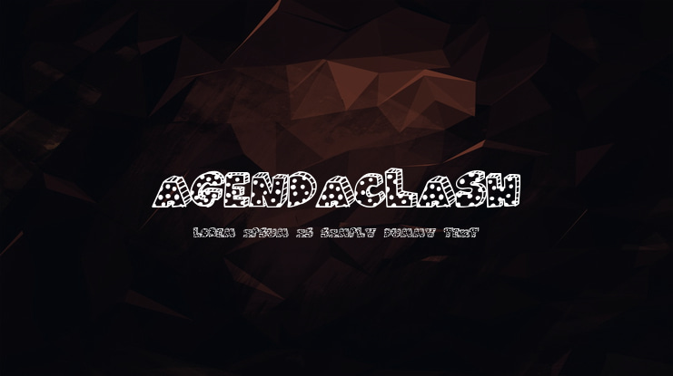 AgendaClash Font