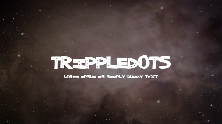 TrippleDots Font
