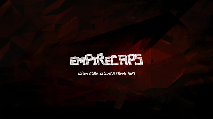 EmpireCaps Font