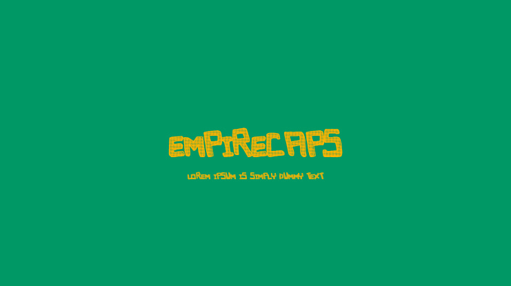 EmpireCaps Font
