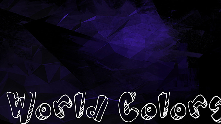 World Colors Font