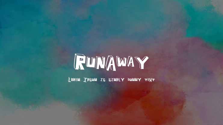 RunAway Font