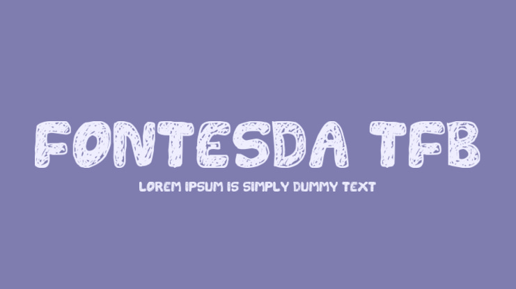 FONTESDA TFB Font
