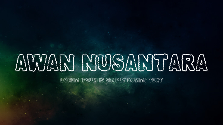 AWAN NUSANTARA Font