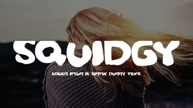 Squidgy Font