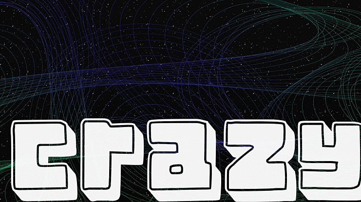 Crazy Font Family