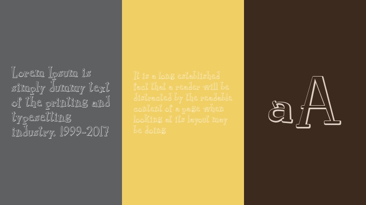 RocknRoll Typo bevel Font Family