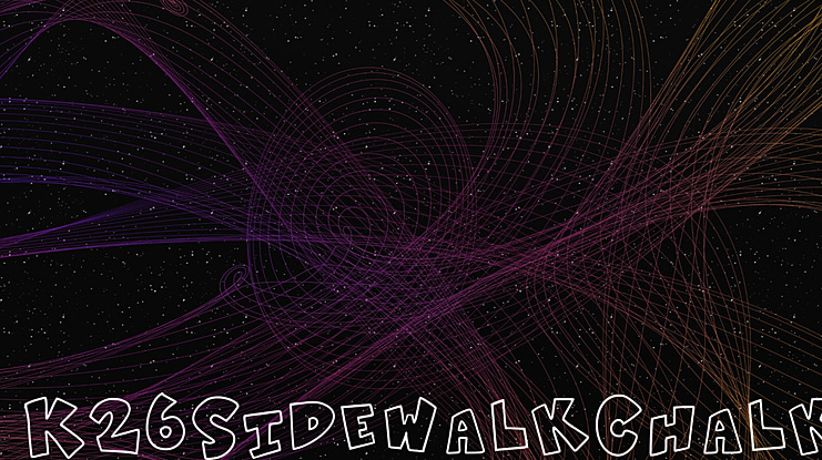 K26SidewalkChalk Font
