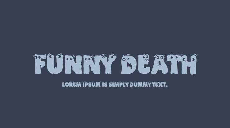 Funny Death Font