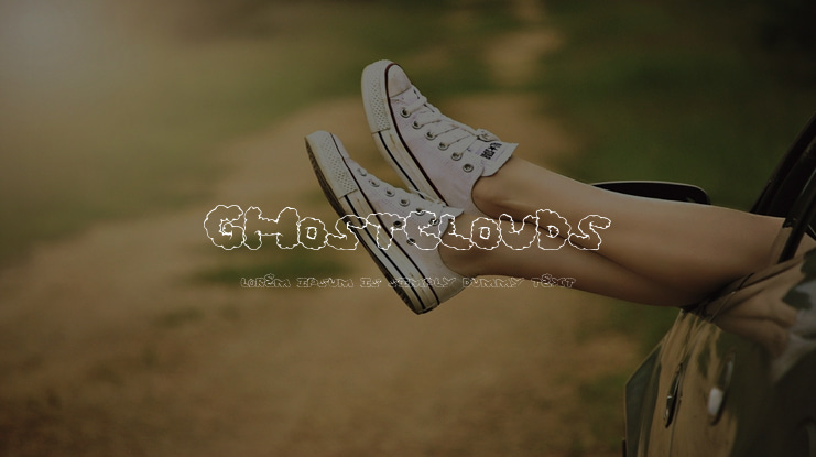 GhostClouds Font