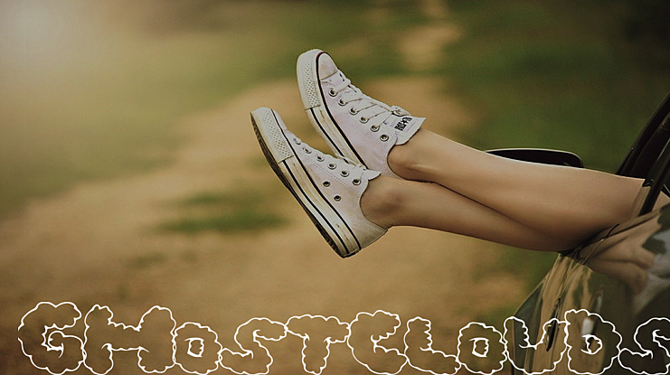 GhostClouds Font