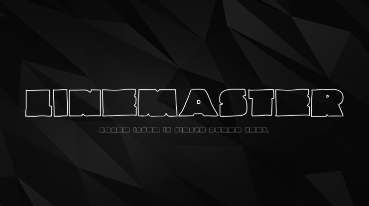 Linemaster Font