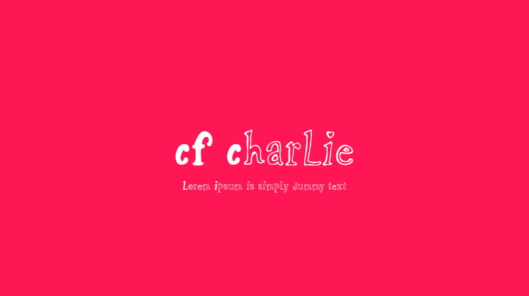CF Charlie Font