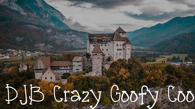 DJB Crazy Goofy Cool Font