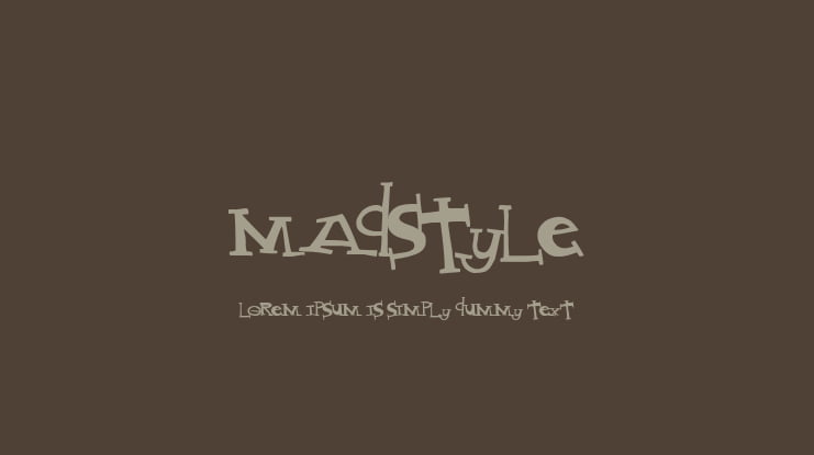 MadStyle Font
