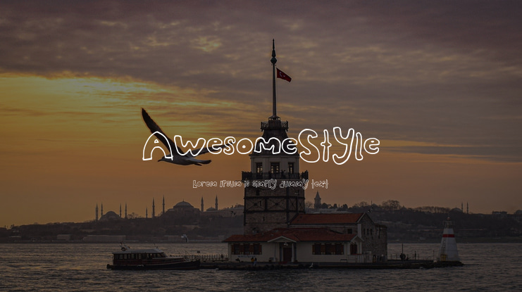 AwesomeStyle Font