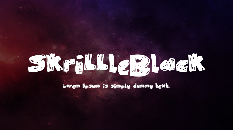 SkribbleBlack Font
