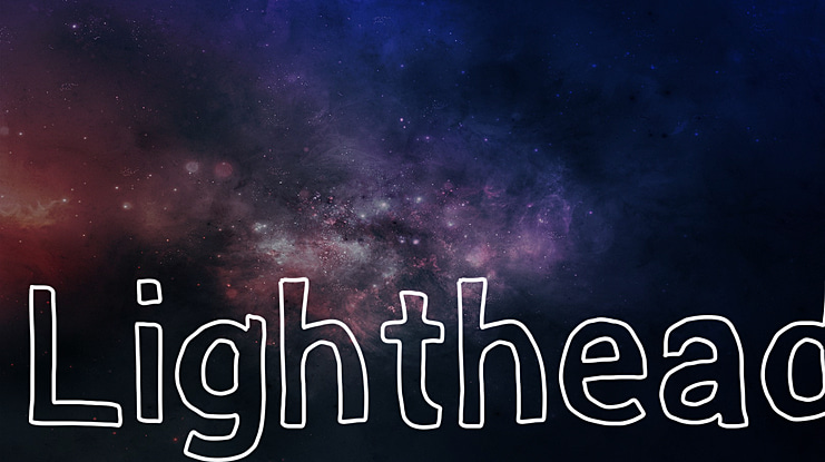 Lighthead Font
