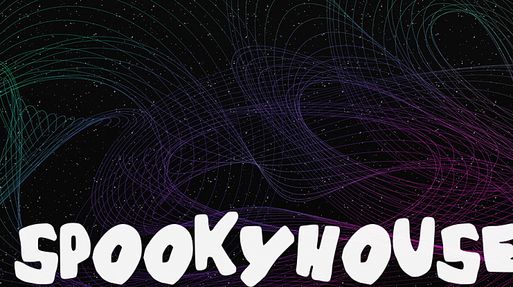 SPOOKYHOUSE_ Font