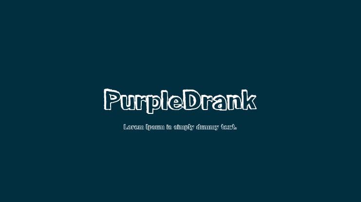 PurpleDrank Font