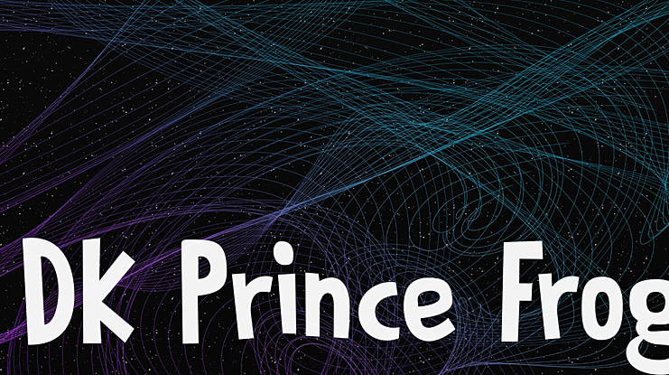 DK Prince Frog Font