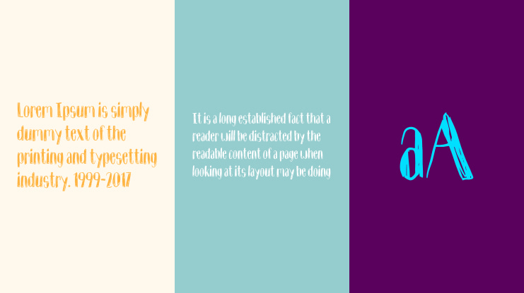 Komfortabel DEMO Font