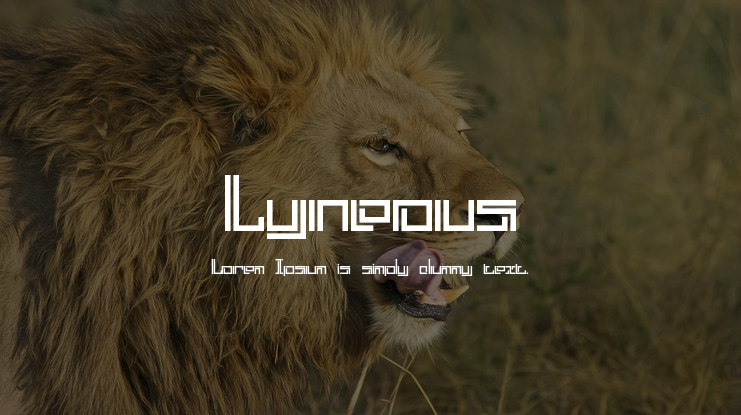 Lyneous Font