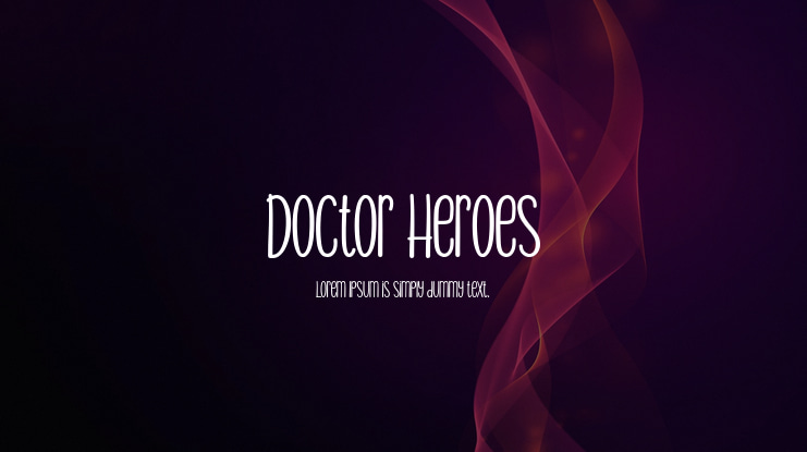 Doctor Heroes Font