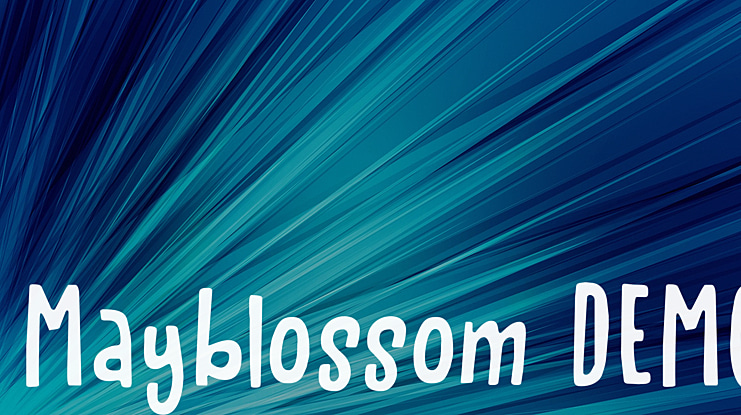 Mayblossom DEMO Font
