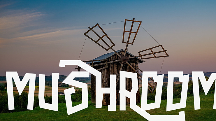 Mushroom Font