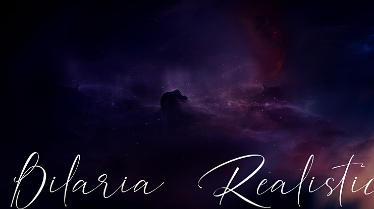 Bilaria Realistic Font