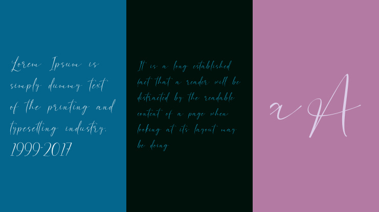 Bilaria Realistic Font