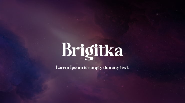 Brigitka Font