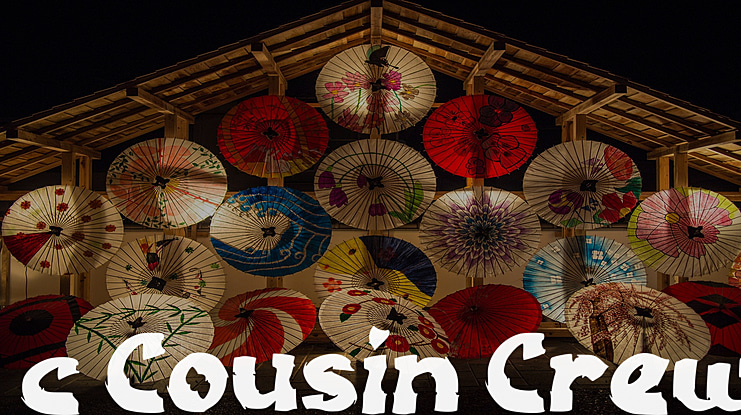 c Cousin Crew Font