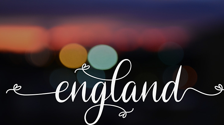 England Font
