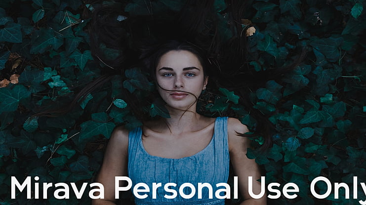 Mirava Personal Use Only Font