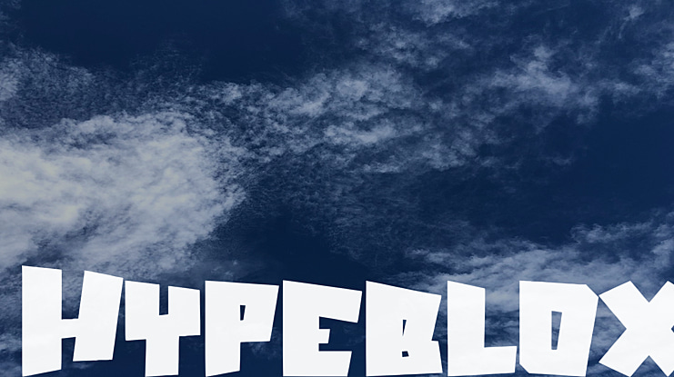 Hypeblox Font