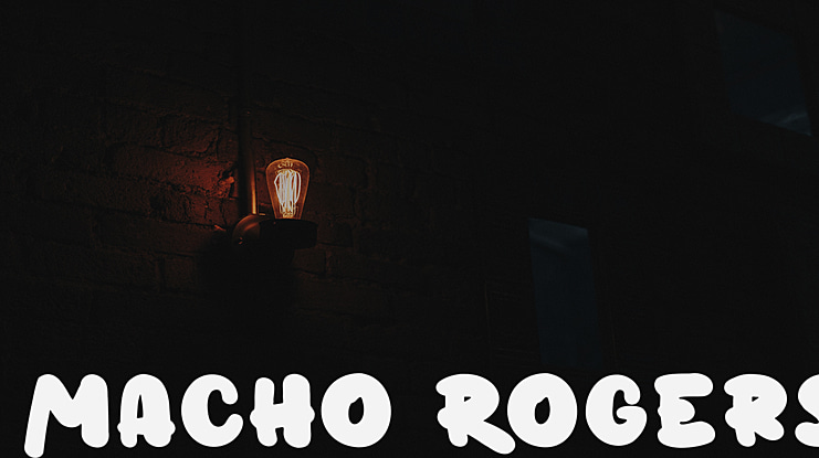 Macho Rogers Font