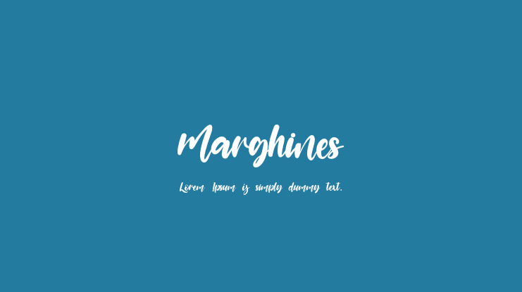 Marghines Font