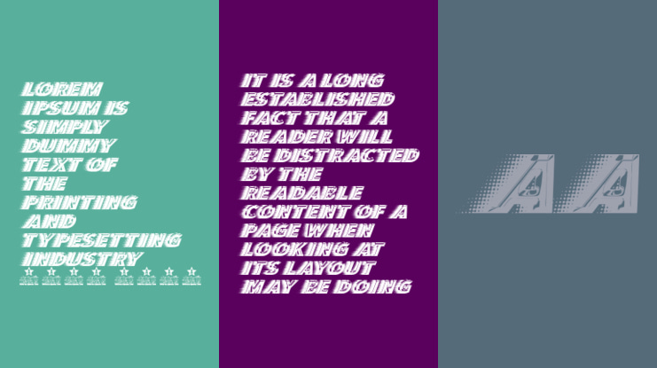 QUICKSILVER FAST Font