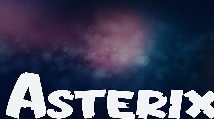 Asterix Font Family