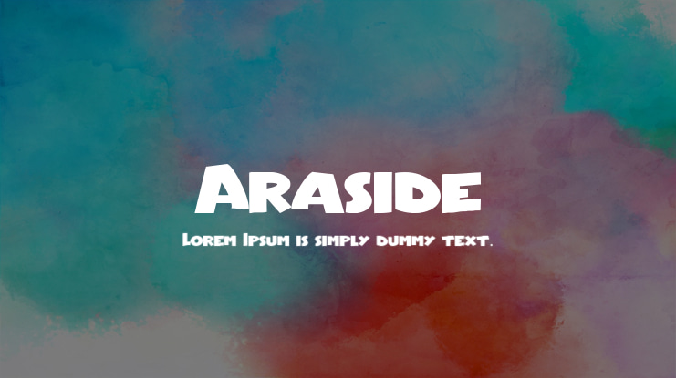 Araside Font