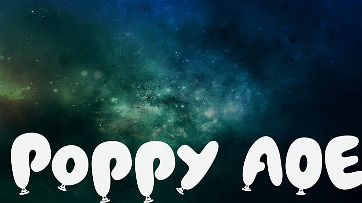 Poppy AOE Font