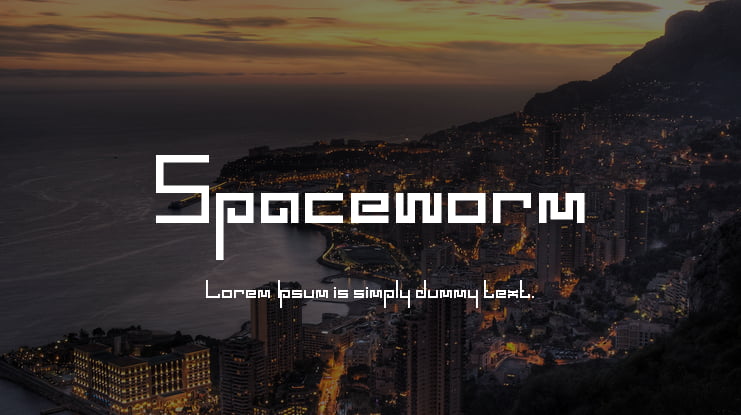 Spaceworm Font
