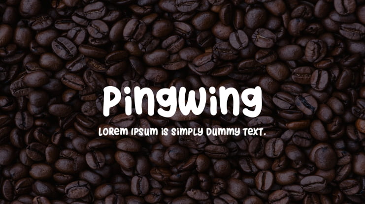 pingwing Font