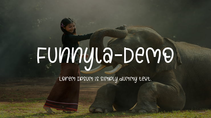 Funnyla-Demo Font