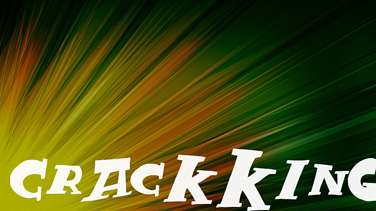 CrackKing Font