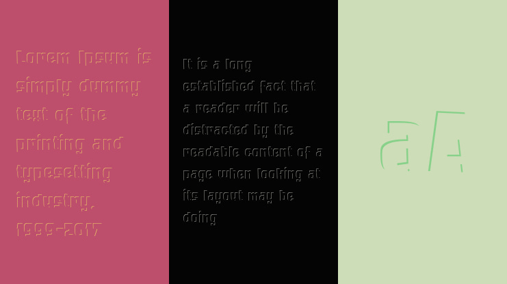 FROS  Inner Font Family